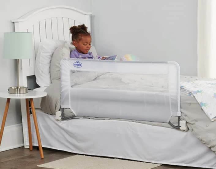 Portable Toddler Bed with Rails