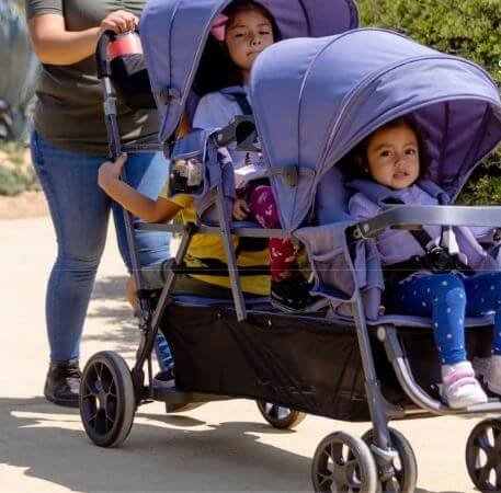 Strollers for Triplets with Car Seats