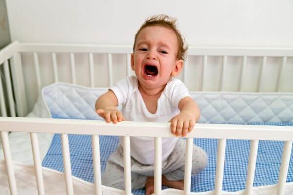 Baby Rolling in Crib and Hitting Head