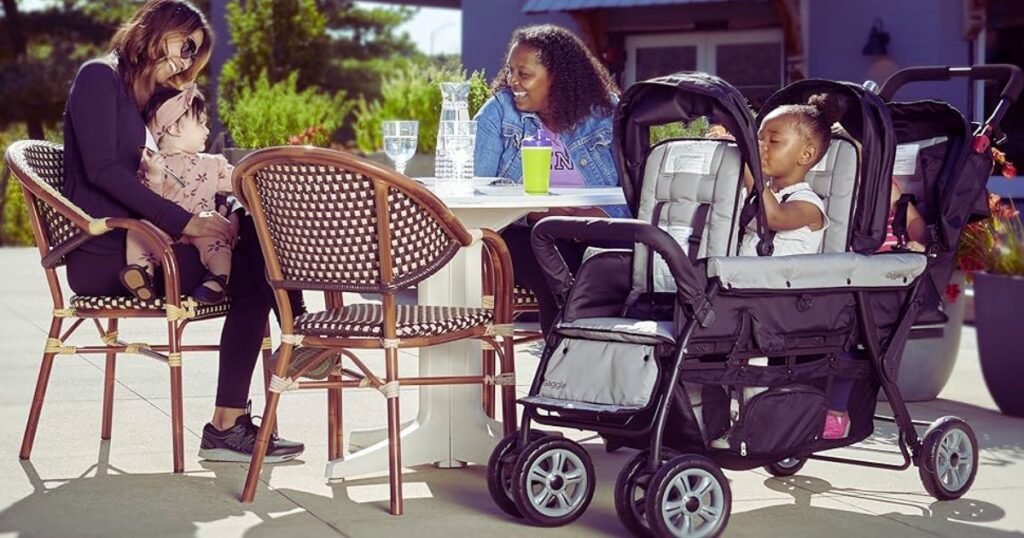 Infant Triplet Stroller for Newborns